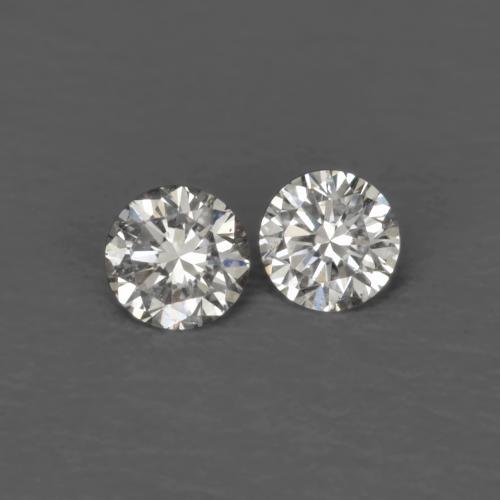 0.03 ct natürliche Warmweiß Diamant-Edelsteine, Rund Schliff, VVS-VS