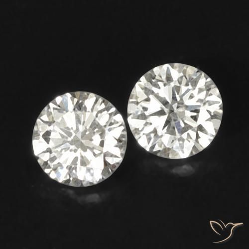 0.16 ct natürliche I Diamant-Edelsteine, Runden, VVS-VS