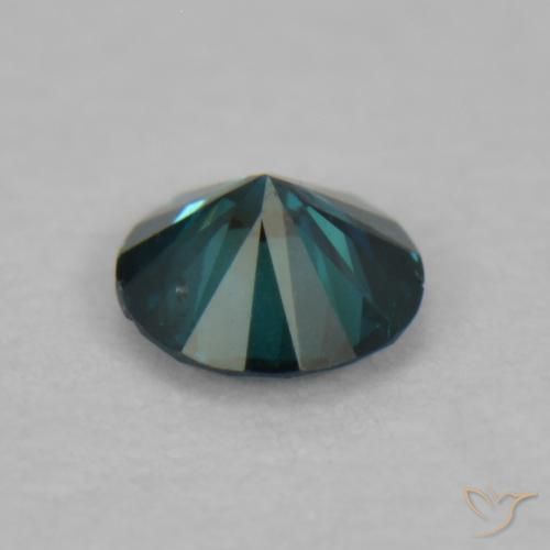 9,17 ctw natürlicher Grün Diamant, Runden, VS