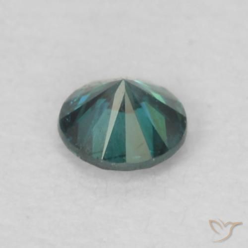 9,17 ctw natürlicher Blau Diamant, Runden, VS