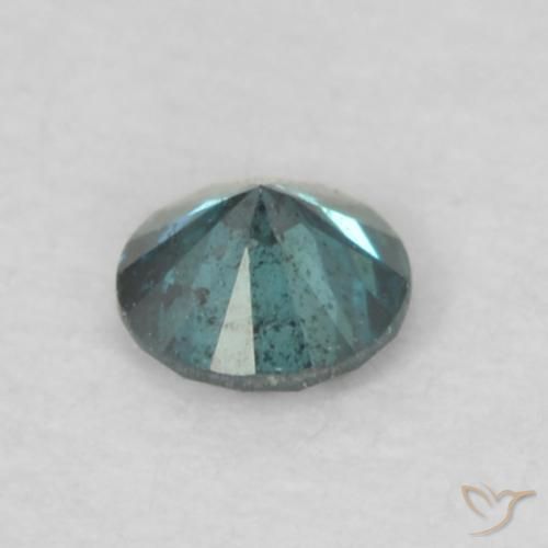 9,17 ctw natürlicher Blau Diamant, Runden, VS