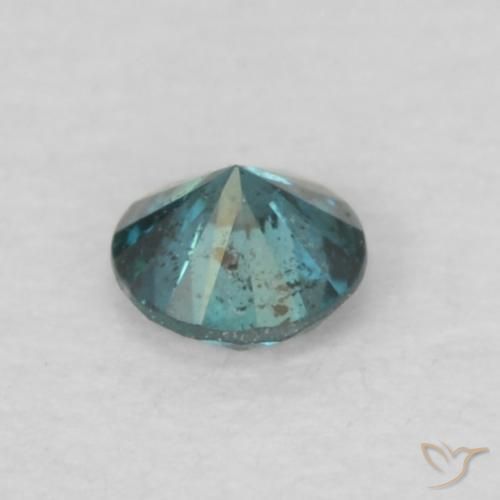 9,17 ctw natürlicher Blau Diamant, Runden, VS