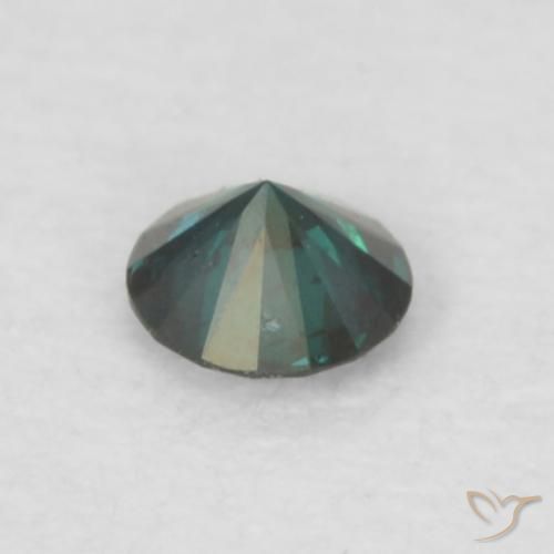 9,17 ctw natürlicher Blau Diamant, Runden, VVS-VS