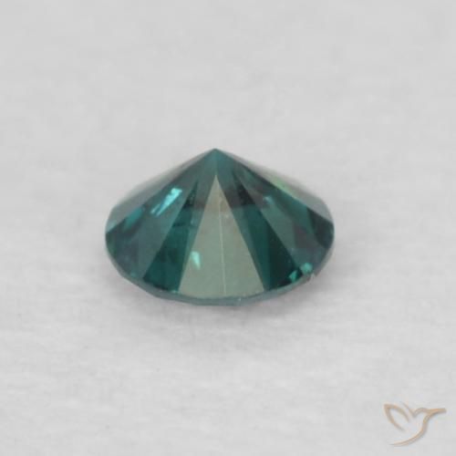9,17 ctw natürlicher Blau Diamant, Runden, VS