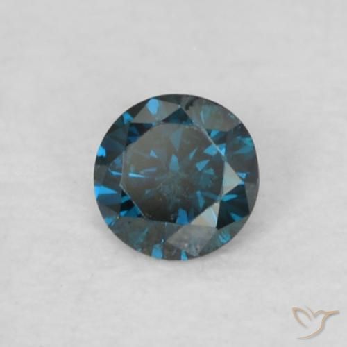 9,17 ctw natürlicher Blau Diamant, Runden, VS