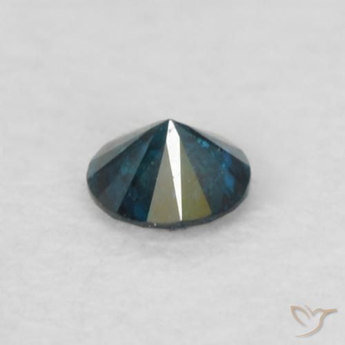 9,17 ctw natürlicher Blau Diamant, Runden, VS