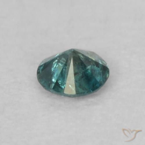 9,17 ctw natürlicher Grün Diamant, Runden, VS-SI