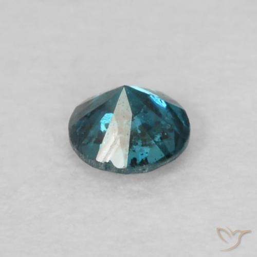 9,17 ctw natürlicher Blau Diamant, Runden, VS-SI