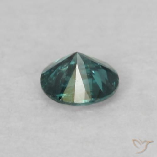 9,17 ctw natürlicher Grün Diamant, Runden, VS-SI