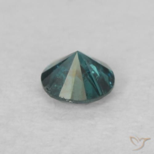 9,17 ctw natürlicher Blau Diamant, Runden, VS-SI