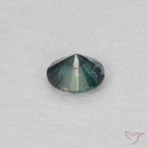 9,17 ctw natürlicher Blau Diamant, Runden, VS-SI