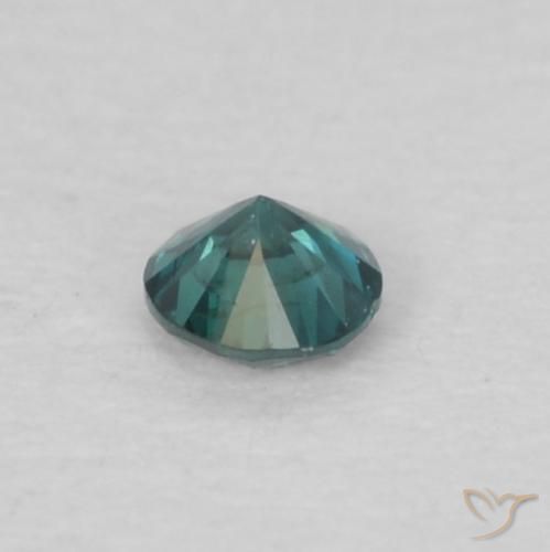 9,17 ctw natürlicher Grün Diamant, Runden, VS-SI