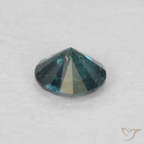 9,17 ctw natürlicher Grün Diamant, Runden, VS-SI