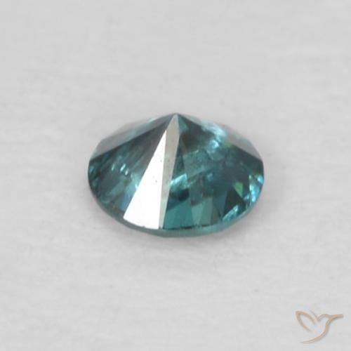 9,17 ctw natürlicher Blau Diamant, Runden, VS-SI