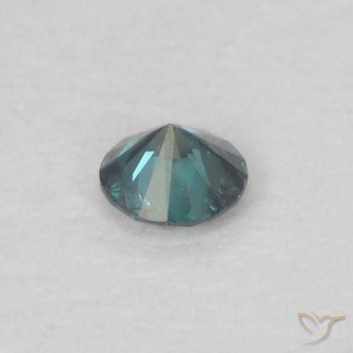 9,17 ctw natürlicher Grün Diamant, Runden, VS-SI