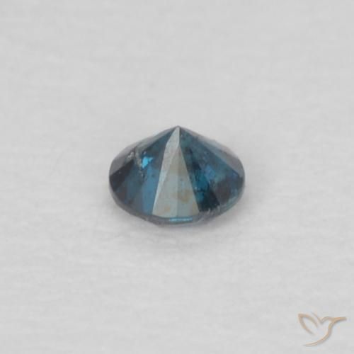 9,17 ctw natürlicher Blau Diamant, Runden, VS-SI