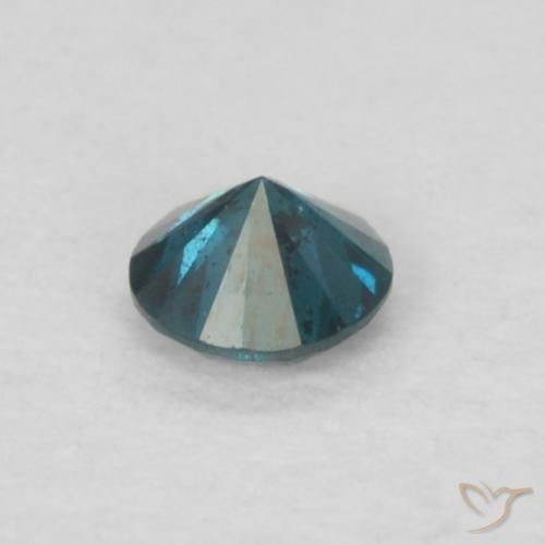 9,17 ctw natürlicher Blau Diamant, Runden, VS