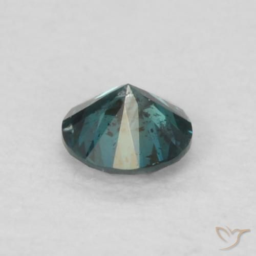 9,17 ctw natürlicher Blau Diamant, Runden, VS