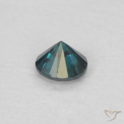 9,17 ctw natürlicher Blau Diamant, Runden, VS