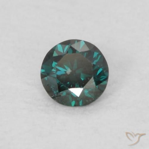 9,17 ctw natürlicher Grün Diamant, Runden, VS