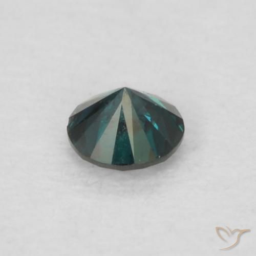 9,17 ctw natürlicher Grün Diamant, Runden, VS