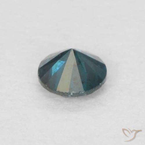 9,17 ctw natürlicher Blau Diamant, Runden, VS