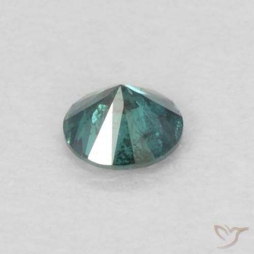 9,17 ctw natürlicher Grün Diamant, Runden, VS