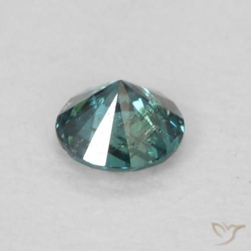 9,17 ctw natürlicher Grün Diamant, Runden, VS-SI