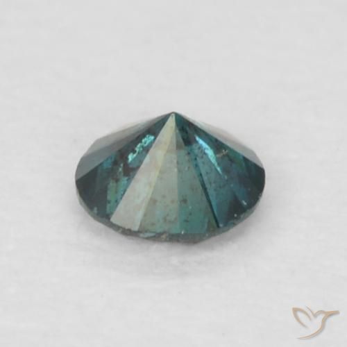 9,17 ctw natürlicher Blau Diamant, Runden, VS-SI