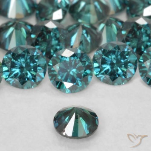 9,17 ctw natürlicher Grün Diamant, Runden, VVS-VS