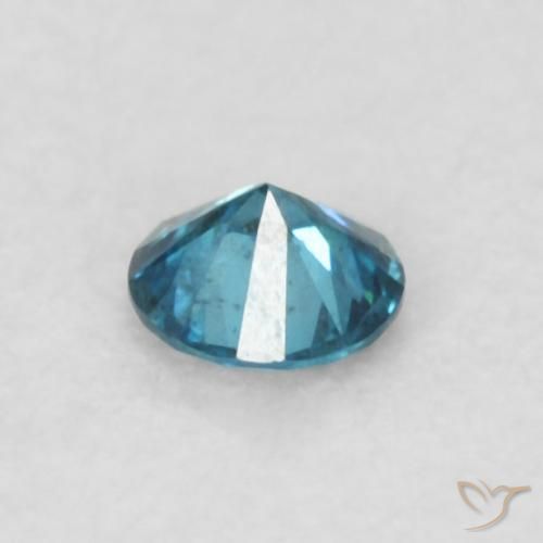 9,17 ctw natürlicher Blau Diamant, Runden, VS