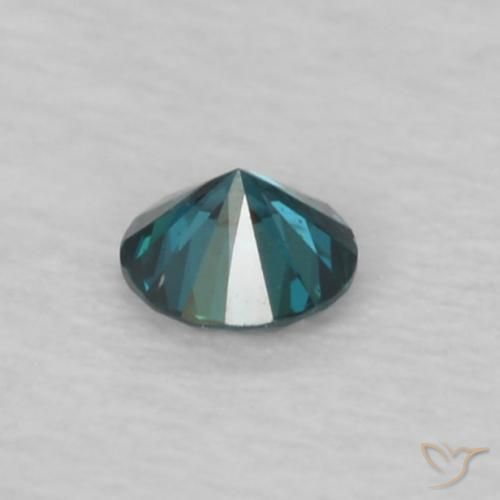 9,17 ctw natürlicher Blau Diamant, Runden, VVS
