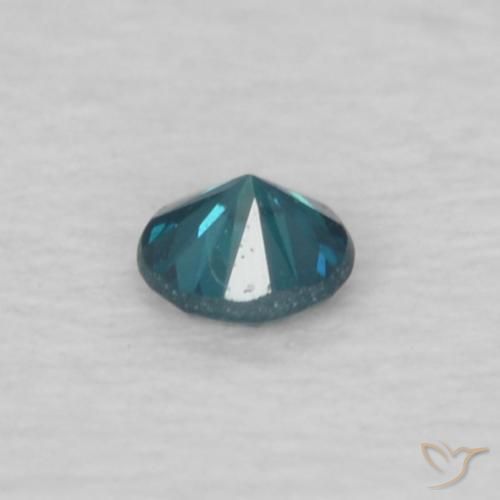 9,17 ctw natürlicher Blau Diamant, Runden, VVS