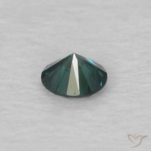 9,17 ctw natürlicher Grün Diamant, Runden, VVS