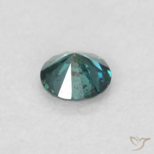 9,17 ctw natürlicher Grün Diamant, Runden, VVS-VS