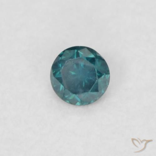 9,17 ctw natürlicher Grün Diamant, Runden, VVS-VS