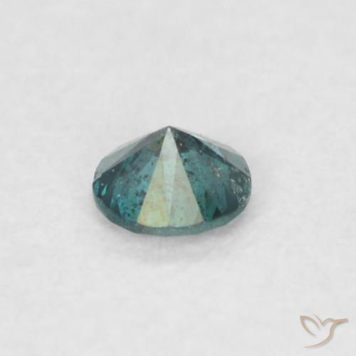 9,17 ctw natürlicher Grün Diamant, Runden, VVS-VS