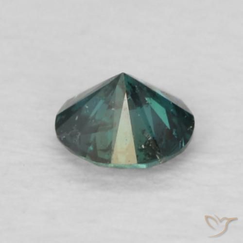 9,17 ctw natürlicher Grün Diamant, Runden, VVS-VS