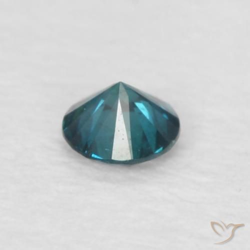 9,17 ctw natürlicher Blau Diamant, Runden, VVS-VS