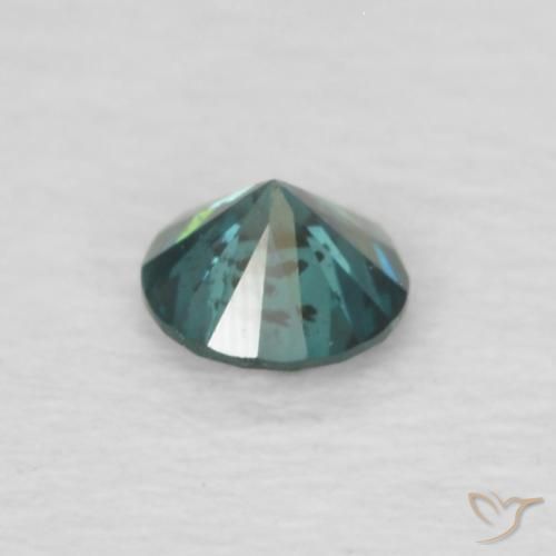 9,17 ctw natürlicher Grün Diamant, Runden, VS