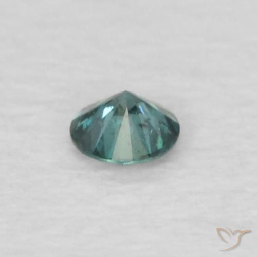 9,17 ctw natürlicher Grün Diamant, Runden, VS