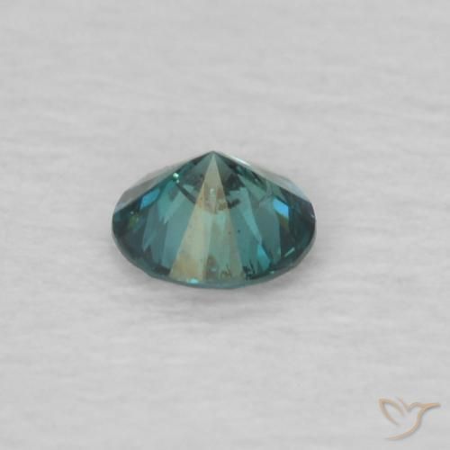 9,17 ctw natürlicher Grün Diamant, Runden, VS