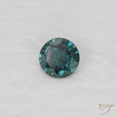 9,17 ctw natürlicher Grün Diamant, Runden, VS