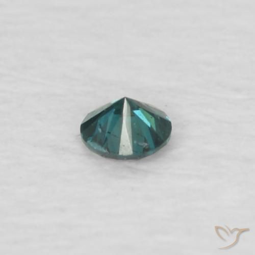 9,17 ctw natürlicher Grün Diamant, Runden, VS