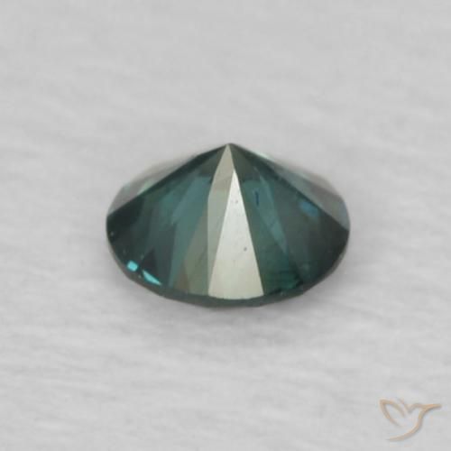 9,17 ctw natürlicher Grün Diamant, Runden, VS