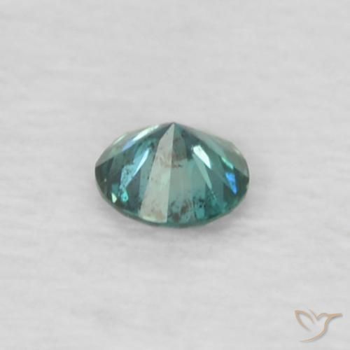 9,17 ctw natürlicher Blau Diamant, Runden, VS