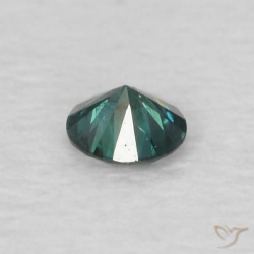 9,17 ctw natürlicher Grün Diamant, Runden, VS