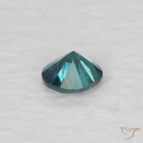 9,17 ctw natürlicher Grün Diamant, Runden, VS
