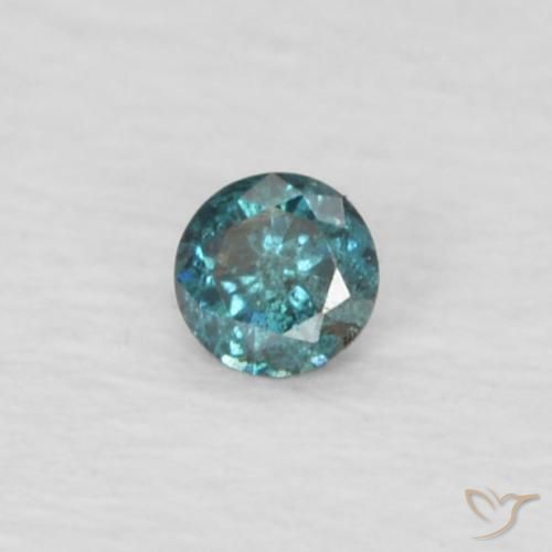9,17 ctw natürlicher Grün Diamant, Runden, VVS-VS