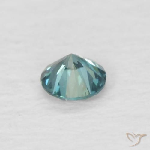 9,17 ctw natürlicher mintgrün Diamant, Runden, VVS-VS